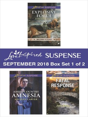 cover image of Harlequin Love Inspired Suspense September 2018--Box Set 1 of 2